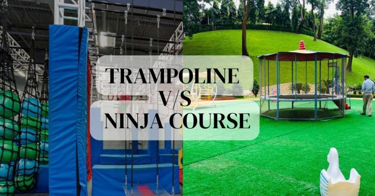 Trampoline Vs Ninja Course: Which Is More Fun And Safer For Your Children