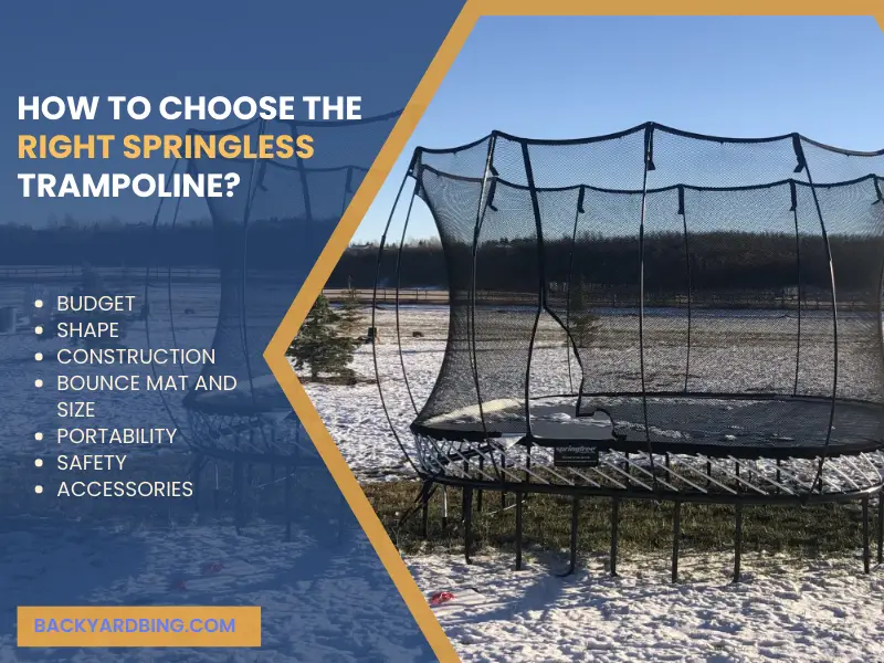 02 How to Choose the Right Springless Trampoline How to Choose the Right Springless Trampoline