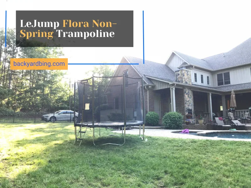 06 LeJump Flora Non Spring Trampoline 1 LeJump Flora Non-Spring Trampoline