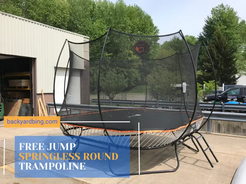 07 Free Jump Springless Round Trampoline Free Jump Springless Round Trampoline