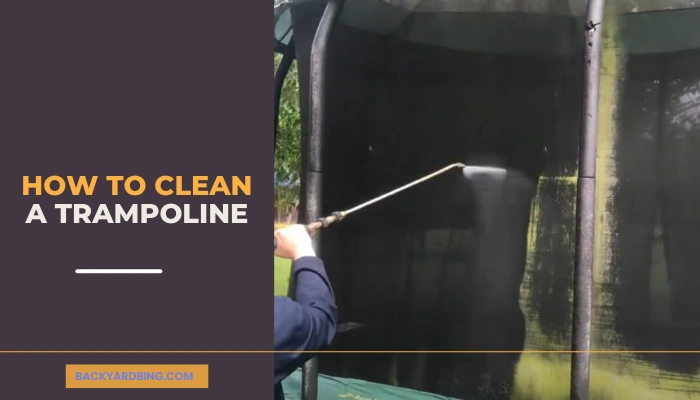 How to Clean a Trampoline How to Clean a Trampoline